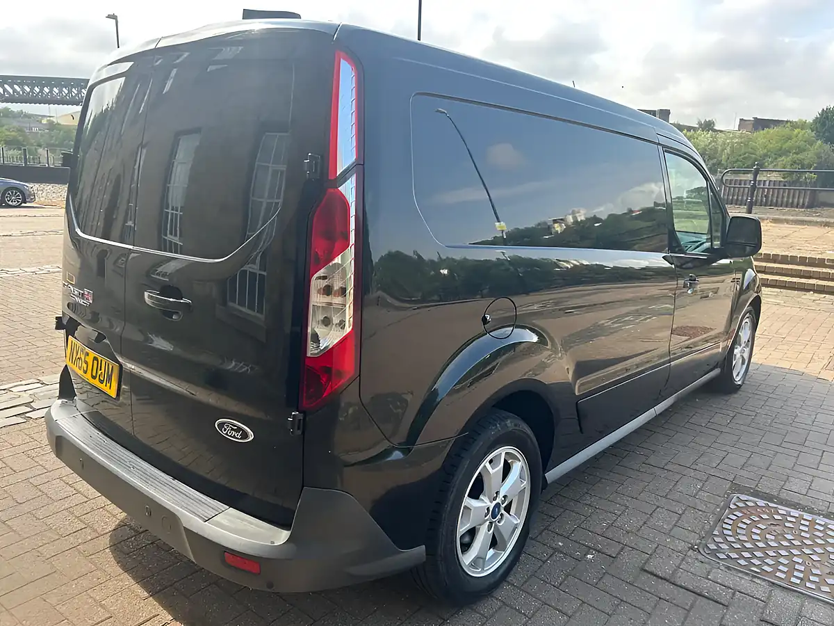 Used 2015 Ford Transit Connect Limited Panther Black Metallic - Interior and Exterior details 3