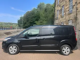Used 2015 Ford Transit Connect Limited Panther Black Metallic - Interior and Exterior details 6
