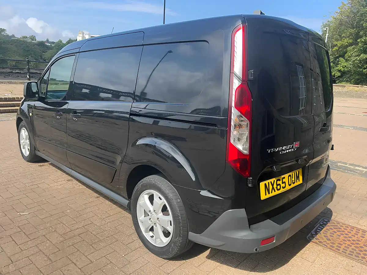 Used 2015 Ford Transit Connect Limited Panther Black Metallic - Interior and Exterior details 7