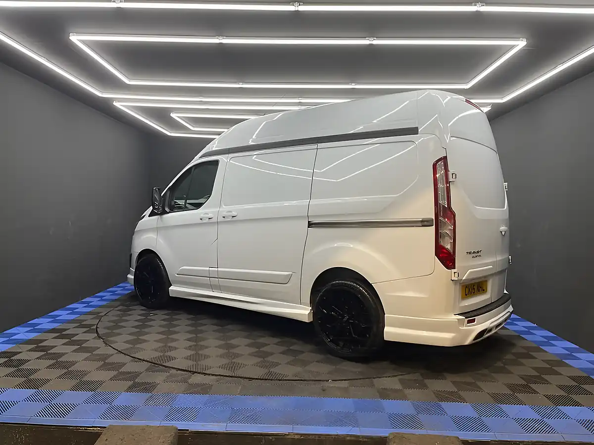 Used 2015 Ford Transit Custom 270 Econetic Panel Van White - Interior and Exterior details 12