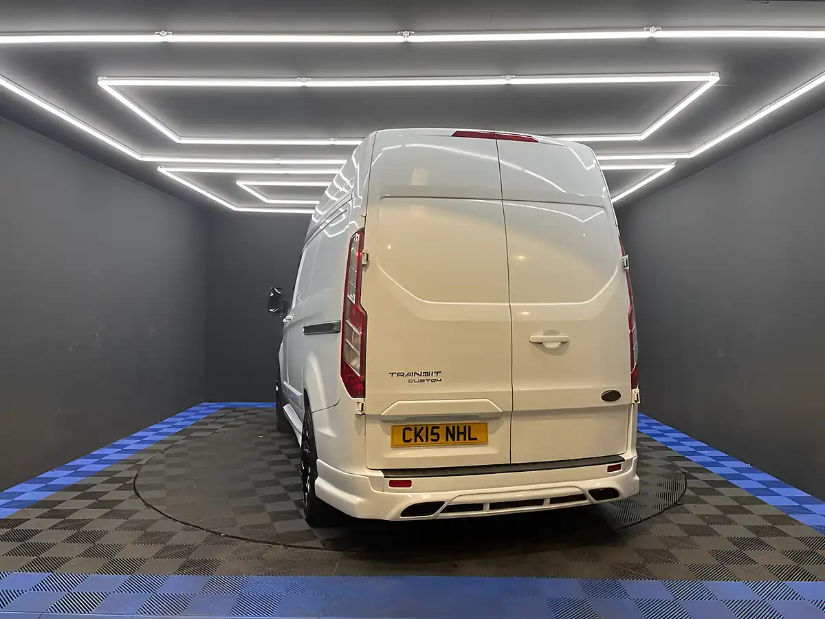 Used 2015 Ford Transit Custom 270 Econetic Panel Van White - Interior and Exterior details 14