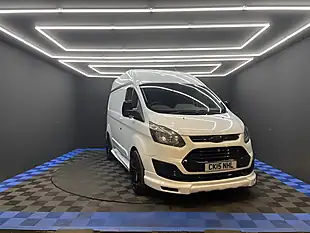 Used 2015 Ford Transit Custom 270 Econetic Panel Van White - Interior and Exterior details 2