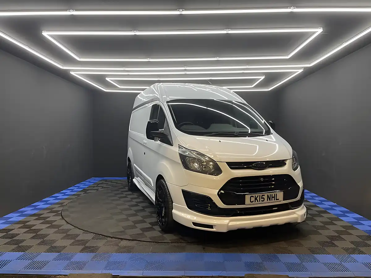 Used 2015 Ford Transit Custom 270 Econetic Panel Van White - Interior and Exterior details 2