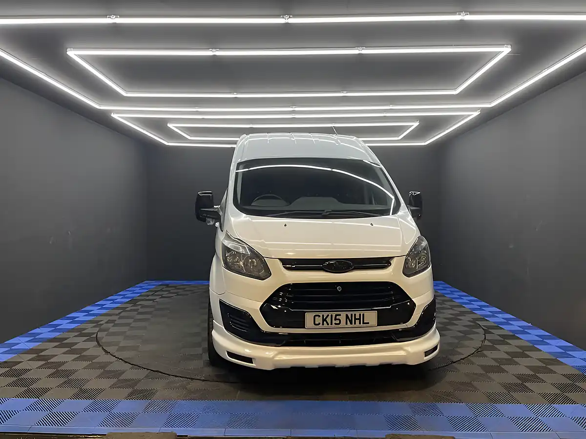 Used 2015 Ford Transit Custom 270 Econetic Panel Van White - Interior and Exterior details 3