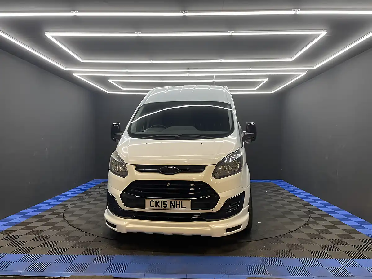 Used 2015 Ford Transit Custom 270 Econetic Panel Van White - Interior and Exterior details 4