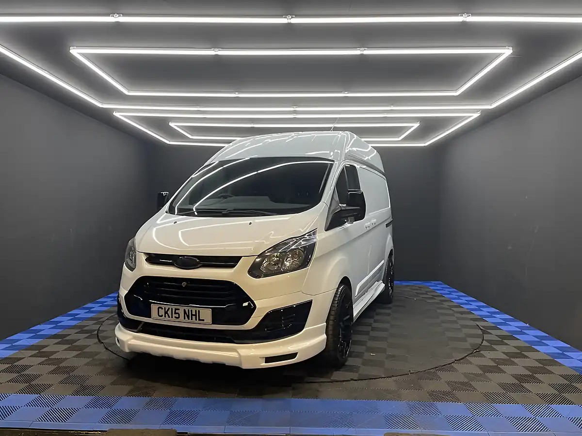 Used 2015 Ford Transit Custom 270 Econetic Panel Van White - Interior and Exterior details 5