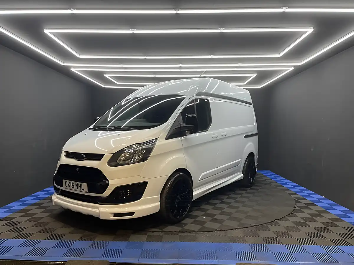 Used 2015 Ford Transit Custom 270 Econetic Panel Van White - Interior and Exterior details 6