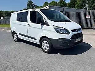 Used 2015 Ford Transit Custom Crew White - Interior and Exterior details 2