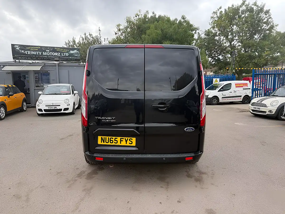 Used 2015 Ford Transit Custom Limited L1 H1 Black - Interior and Exterior details 5