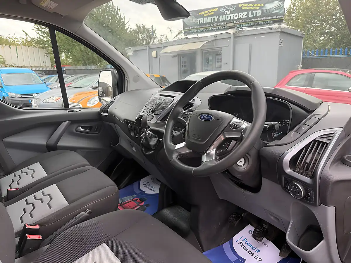 Used 2015 Ford Transit Custom Limited L1 H1 Black - Interior and Exterior details 8