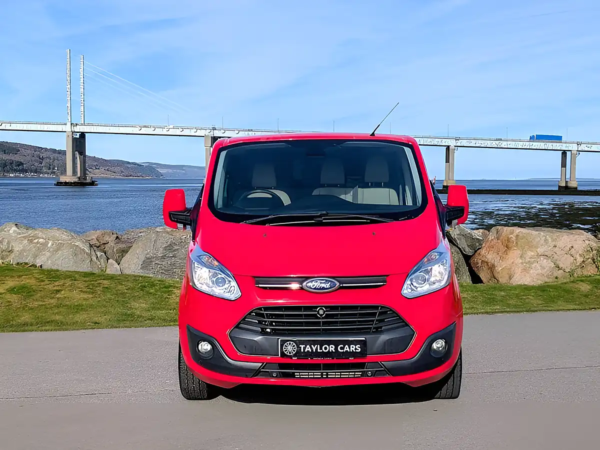 Used 2015 Ford Transit Custom Limited L1 H1 Red - Interior and Exterior details 2