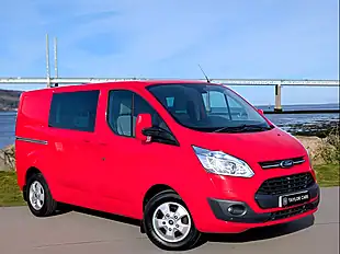 Used 2015 Ford Transit Custom Limited L1 H1 Red - Interior and Exterior details 3