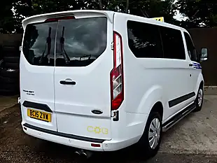 Used 2015 Ford Transit Custom Trend Kombi L1 H1 White - Interior and Exterior details 8