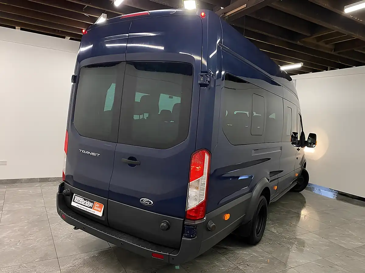 Used 2015 Ford Transit Trend L4 H3 Blue - Interior and Exterior details 4