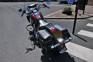 Used 2015 Harley-Davidson Softail Heritage Flstc Red - Interior and Exterior details 6
