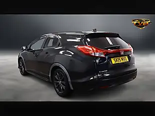 Used 2015 Honda Civic Black Edition Black - Interior and Exterior details 3