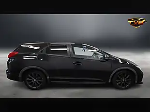 Used 2015 Honda Civic Black Edition Black - Interior and Exterior details 6