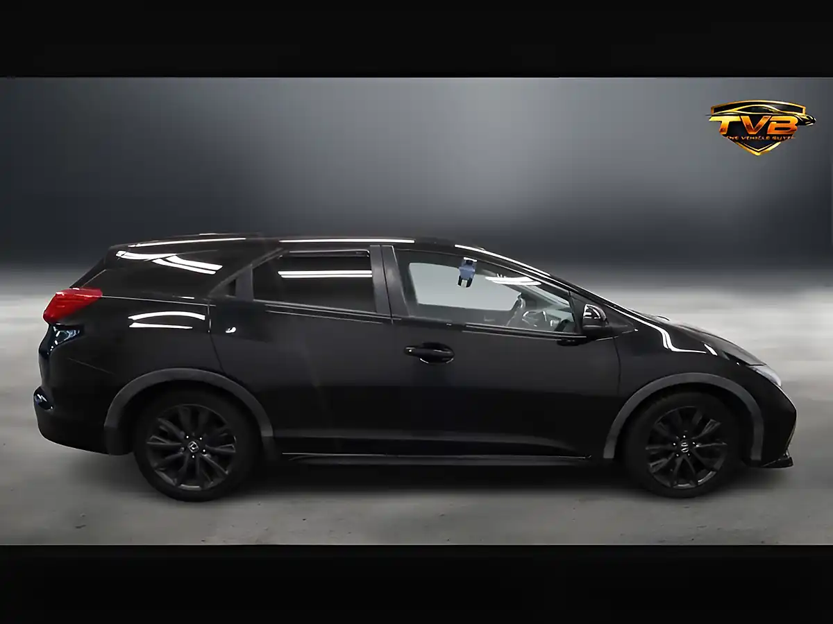 Used 2015 Honda Civic Black Edition Black - Interior and Exterior details 6