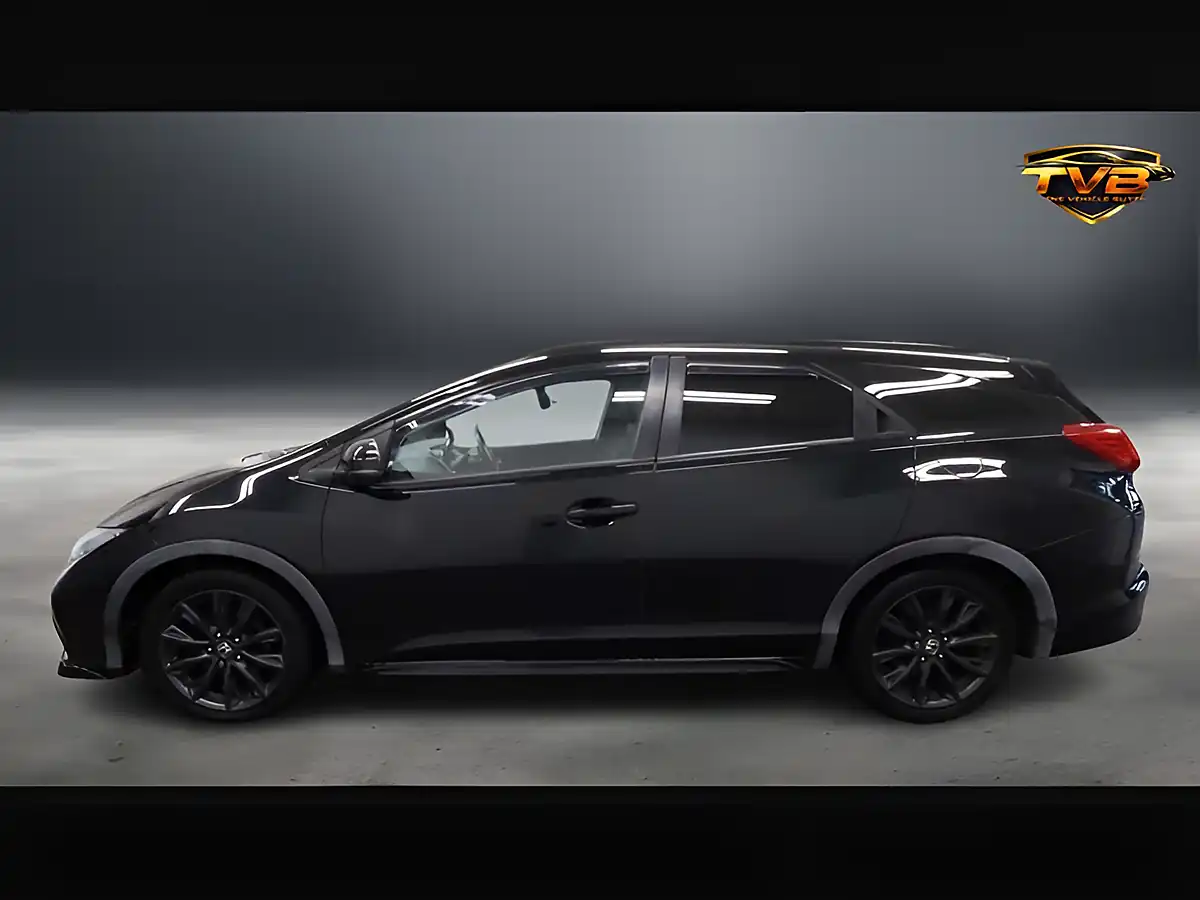 Used 2015 Honda Civic Black Edition Black - Interior and Exterior details 7