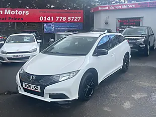 Used 2015 Honda Civic Black Edition Tourer White - Interior and Exterior details 4