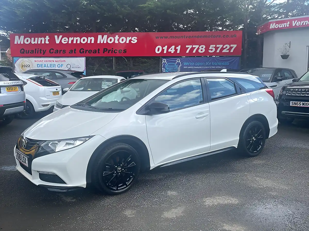 Used 2015 Honda Civic Black Edition Tourer White - Interior and Exterior details 5