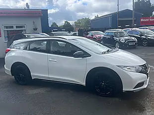 Used 2015 Honda Civic Black Edition Tourer White - Interior and Exterior details 9