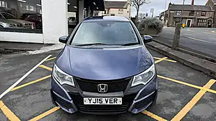 Used 2015 Honda Civic S Blue - Interior and Exterior details 12