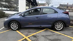 Used 2015 Honda Civic S Blue - Interior and Exterior details 16