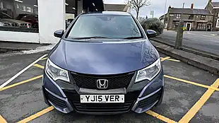 Used 2015 Honda Civic S Blue - Interior and Exterior details 9