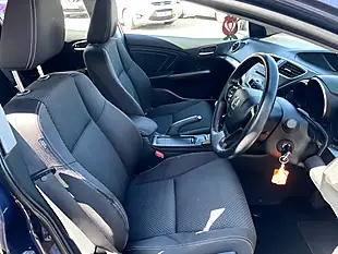 Used 2015 Honda Civic S Blue - Interior and Exterior details 12