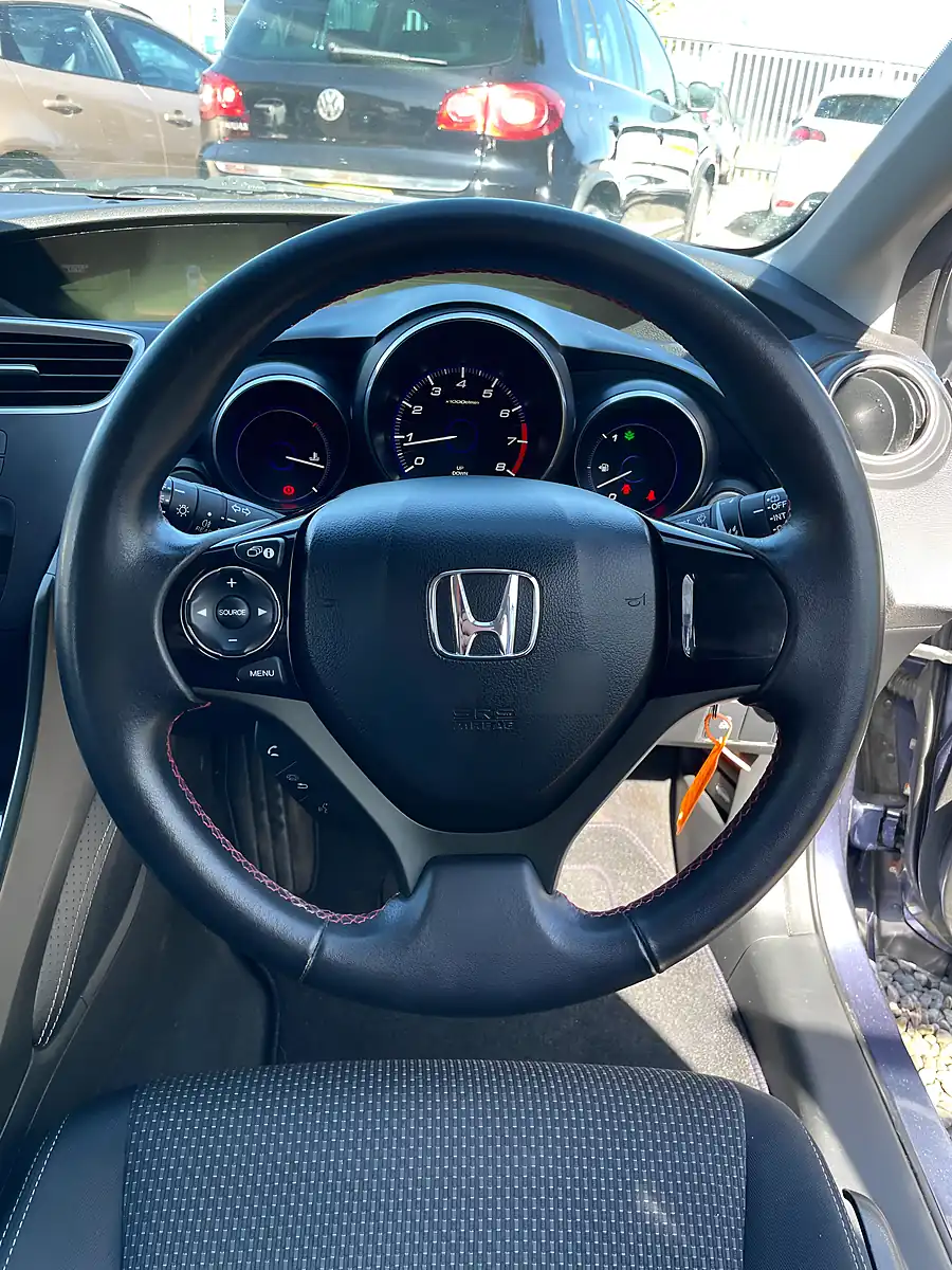 Used 2015 Honda Civic S Blue - Interior and Exterior details 14