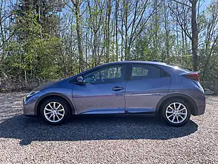 Used 2015 Honda Civic S Blue - Interior and Exterior details 6