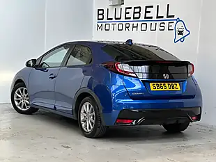 Used 2015 Honda Civic S Euro 6 (s/S) Blue - Interior and Exterior details 4