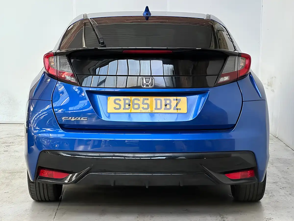 Used 2015 Honda Civic S Euro 6 (s/S) Blue - Interior and Exterior details 5