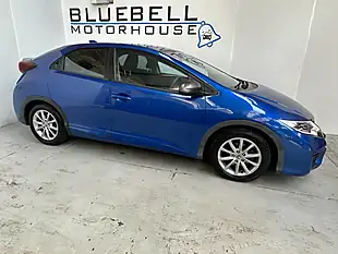Used 2015 Honda Civic S Euro 6 (s/S) Blue - Interior and Exterior details 6