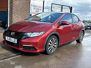 Used 2015 Honda Civic S Red - Interior and Exterior details 3