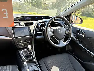 Used 2015 Honda Civic Se+ Metallic Burgundy Red - Interior and Exterior details 8