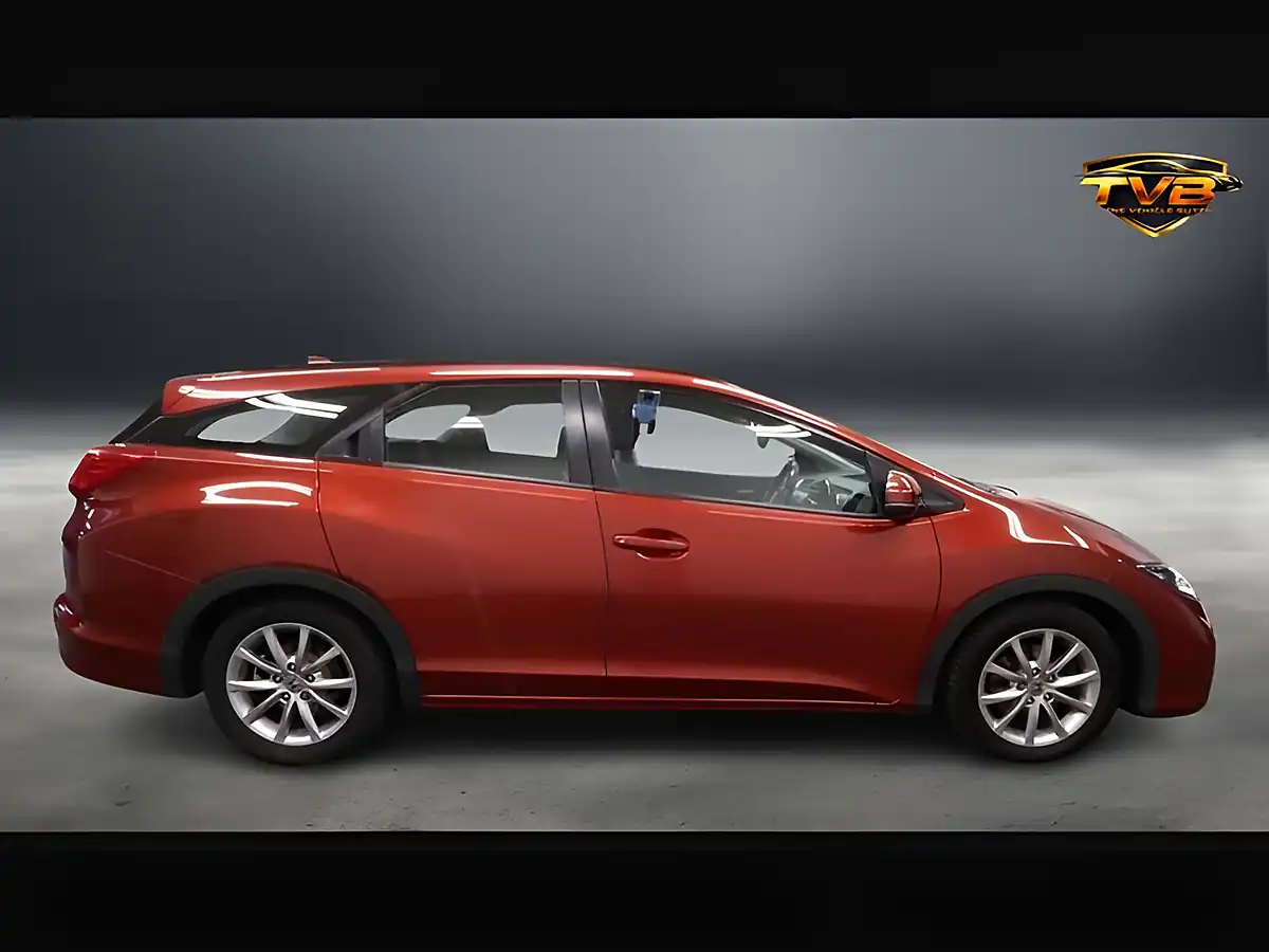 Used 2015 Honda Civic Se+ Milano Red - Interior and Exterior details 2