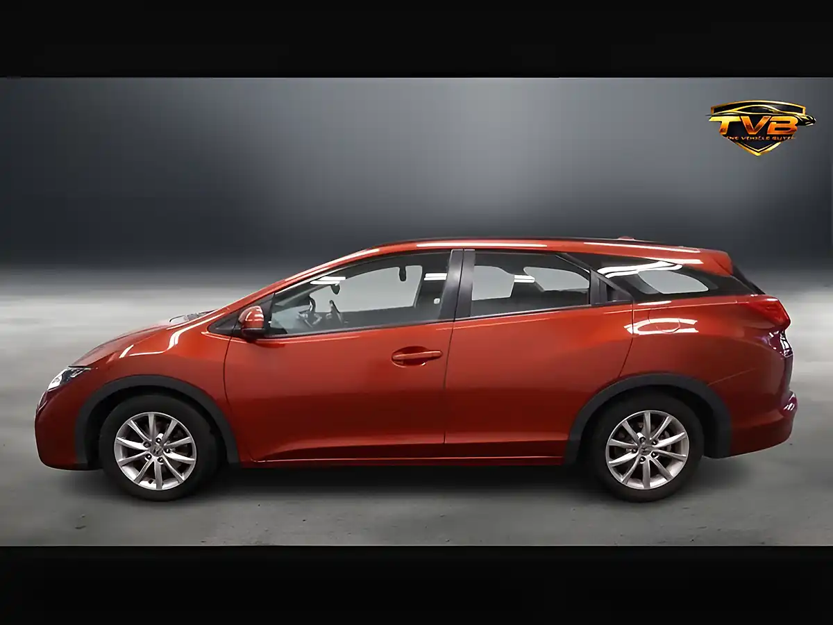 Used 2015 Honda Civic Se+ Milano Red - Interior and Exterior details 6