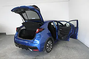 Used 2015 Honda Civic Se Plus Blue - Interior and Exterior details 11