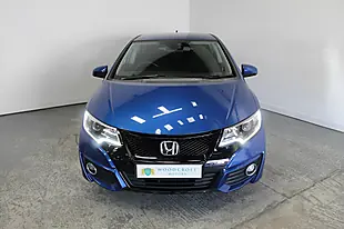 Used 2015 Honda Civic Se Plus Blue - Interior and Exterior details 9