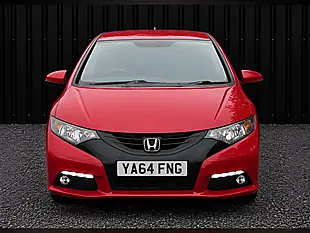 Used 2015 Honda Civic Se Plus Red - Interior and Exterior details 2