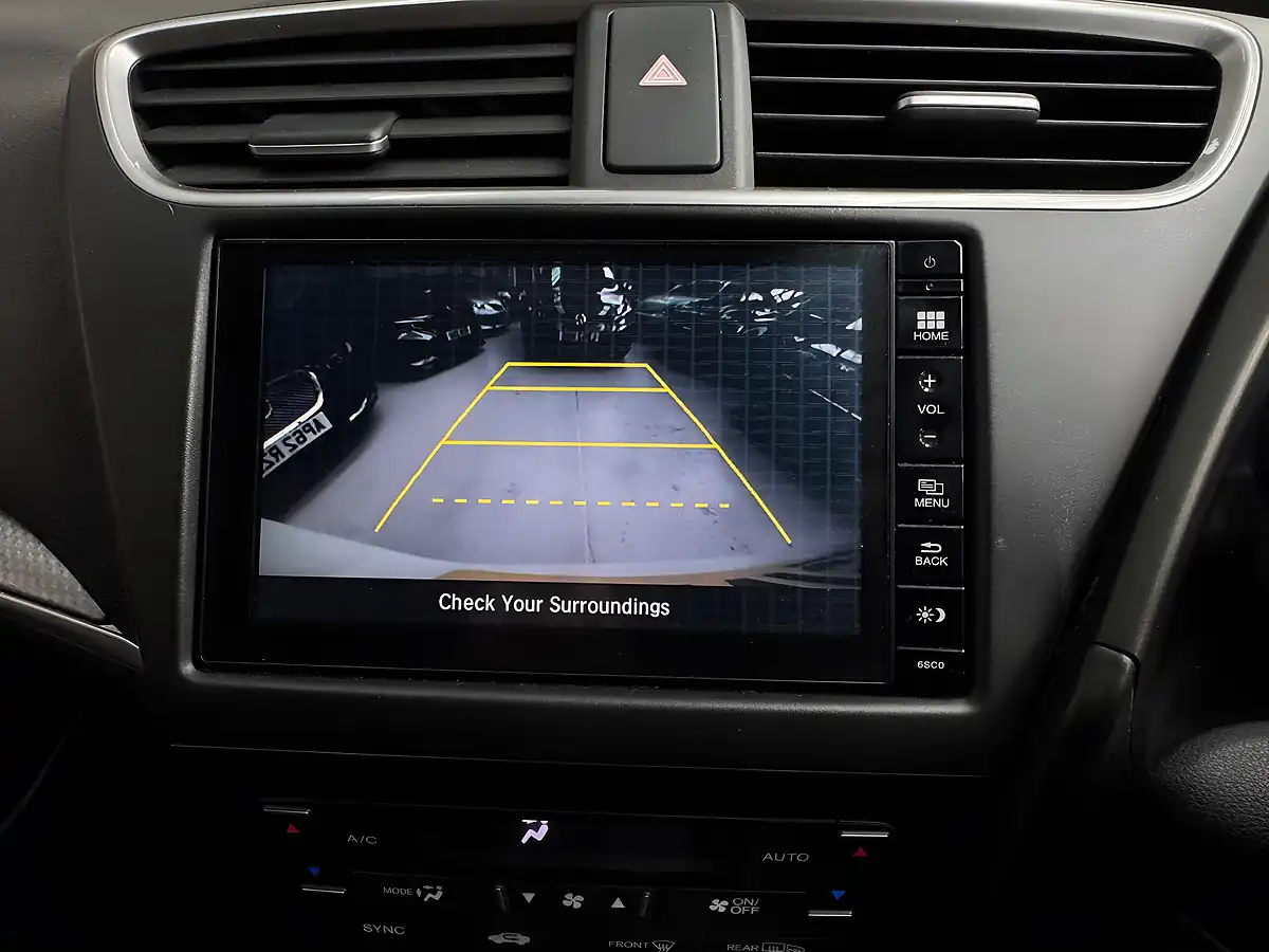 Used 2015 Honda Civic Sport White Orchid - Interior and Exterior details 16