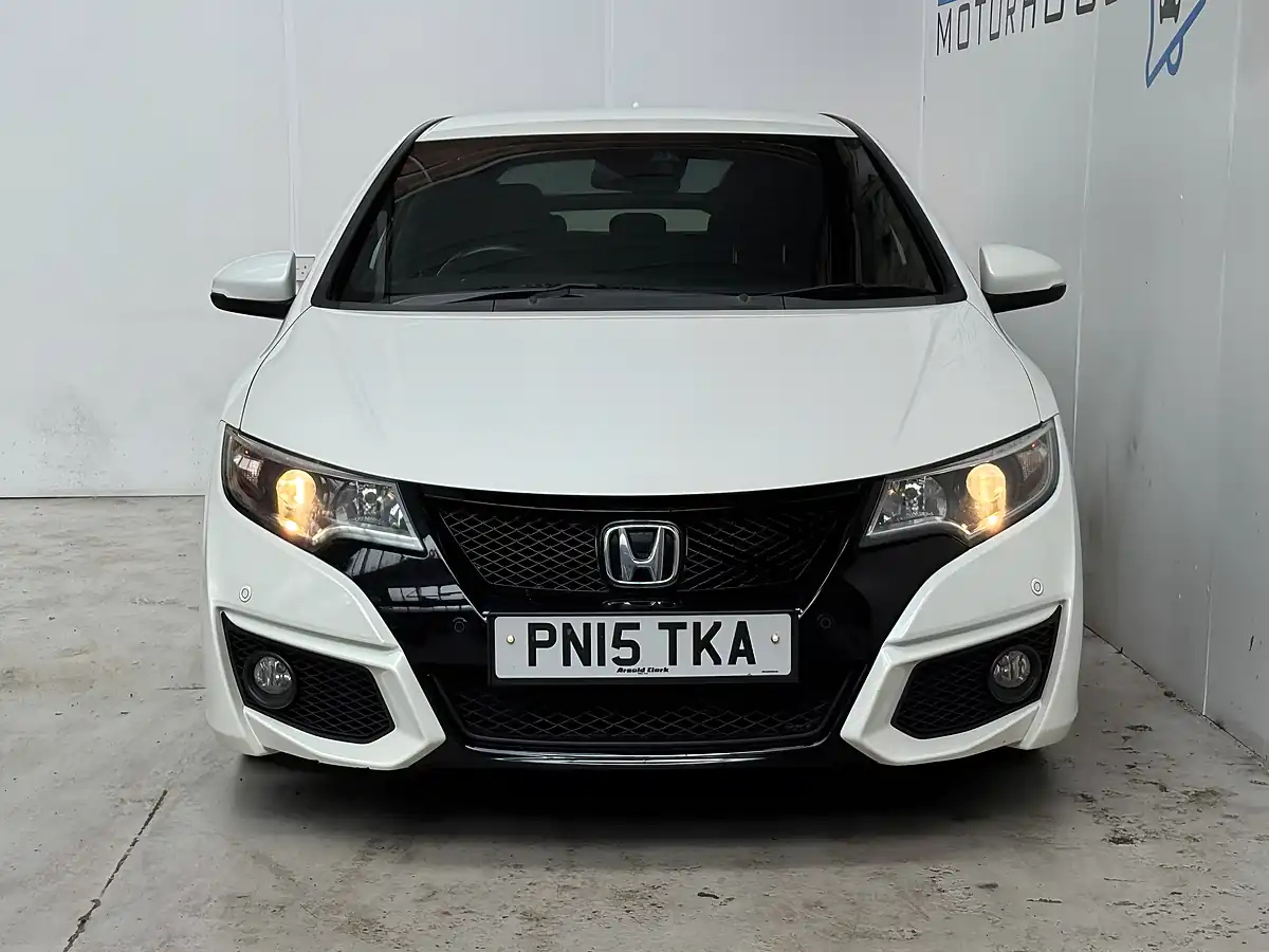 Used 2015 Honda Civic Sport White Orchid - Interior and Exterior details 2