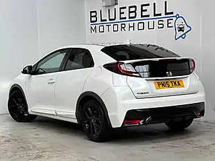 Used 2015 Honda Civic Sport White Orchid - Interior and Exterior details 4