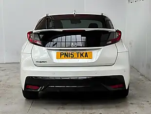Used 2015 Honda Civic Sport White Orchid - Interior and Exterior details 5