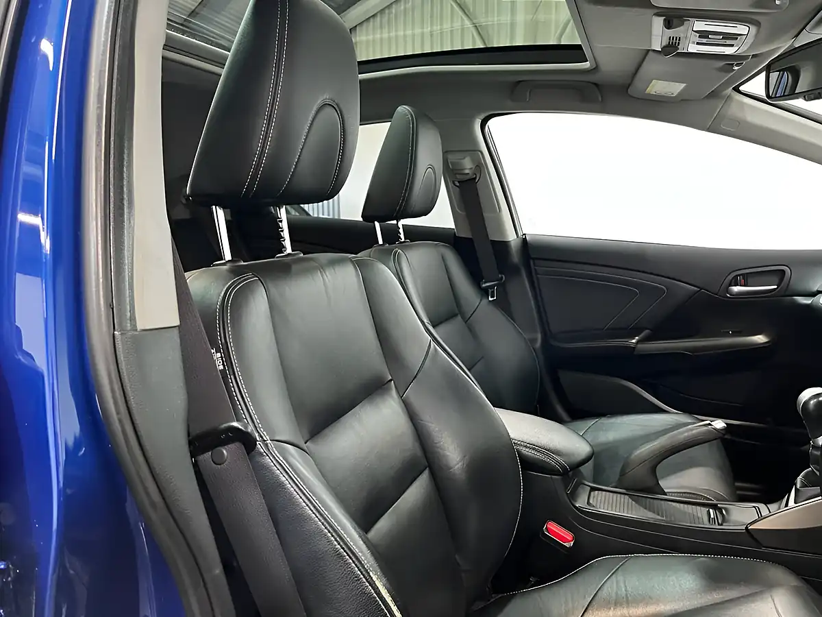 Used 2015 Honda Civic Sr Blue - Interior and Exterior details 16