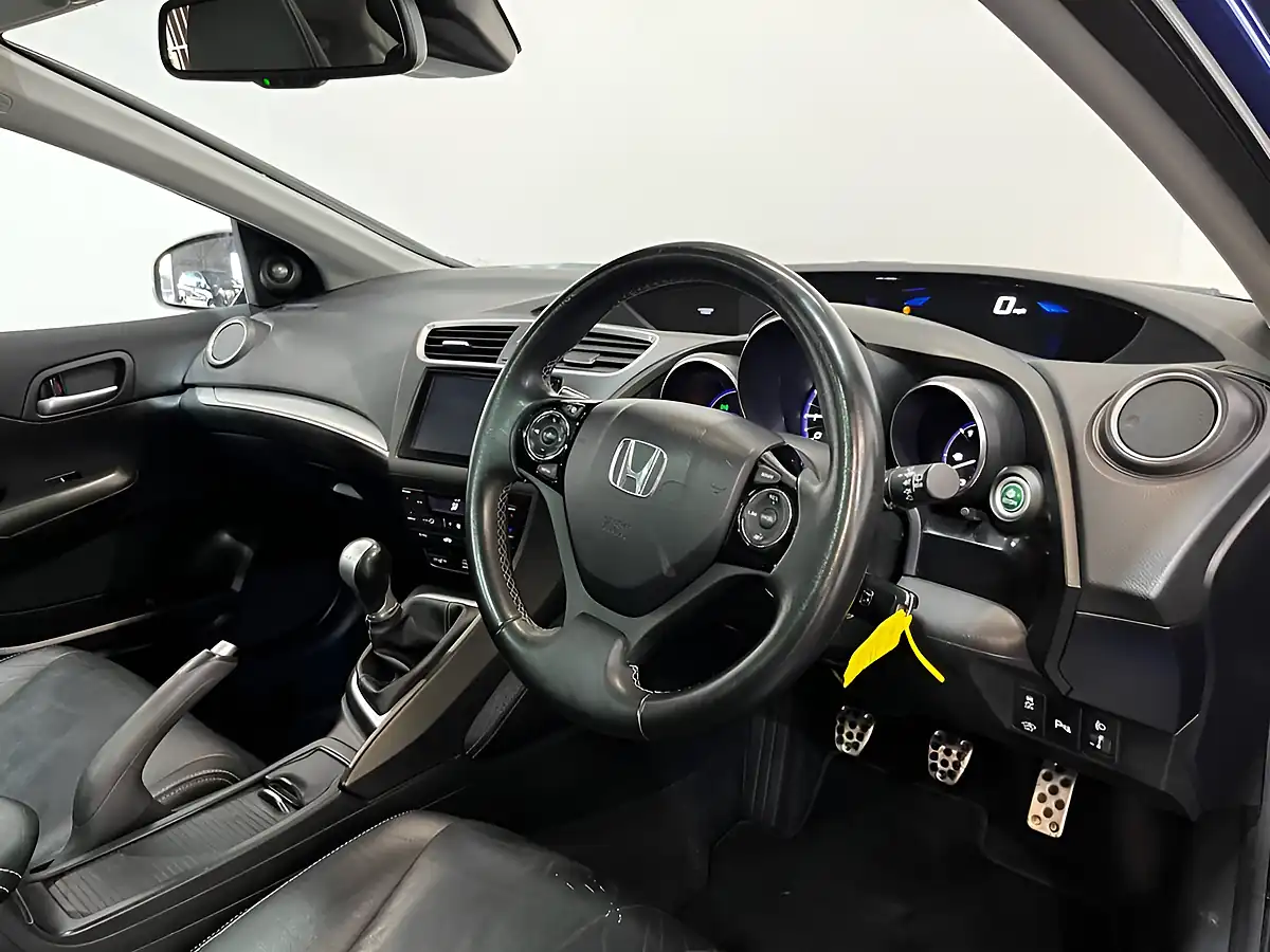 Used 2015 Honda Civic Sr Blue - Interior and Exterior details 18