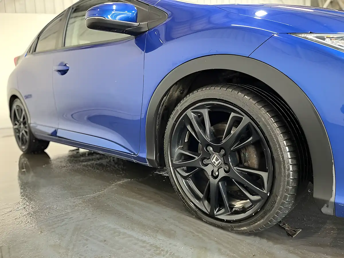 Used 2015 Honda Civic Sr Blue - Interior and Exterior details 8