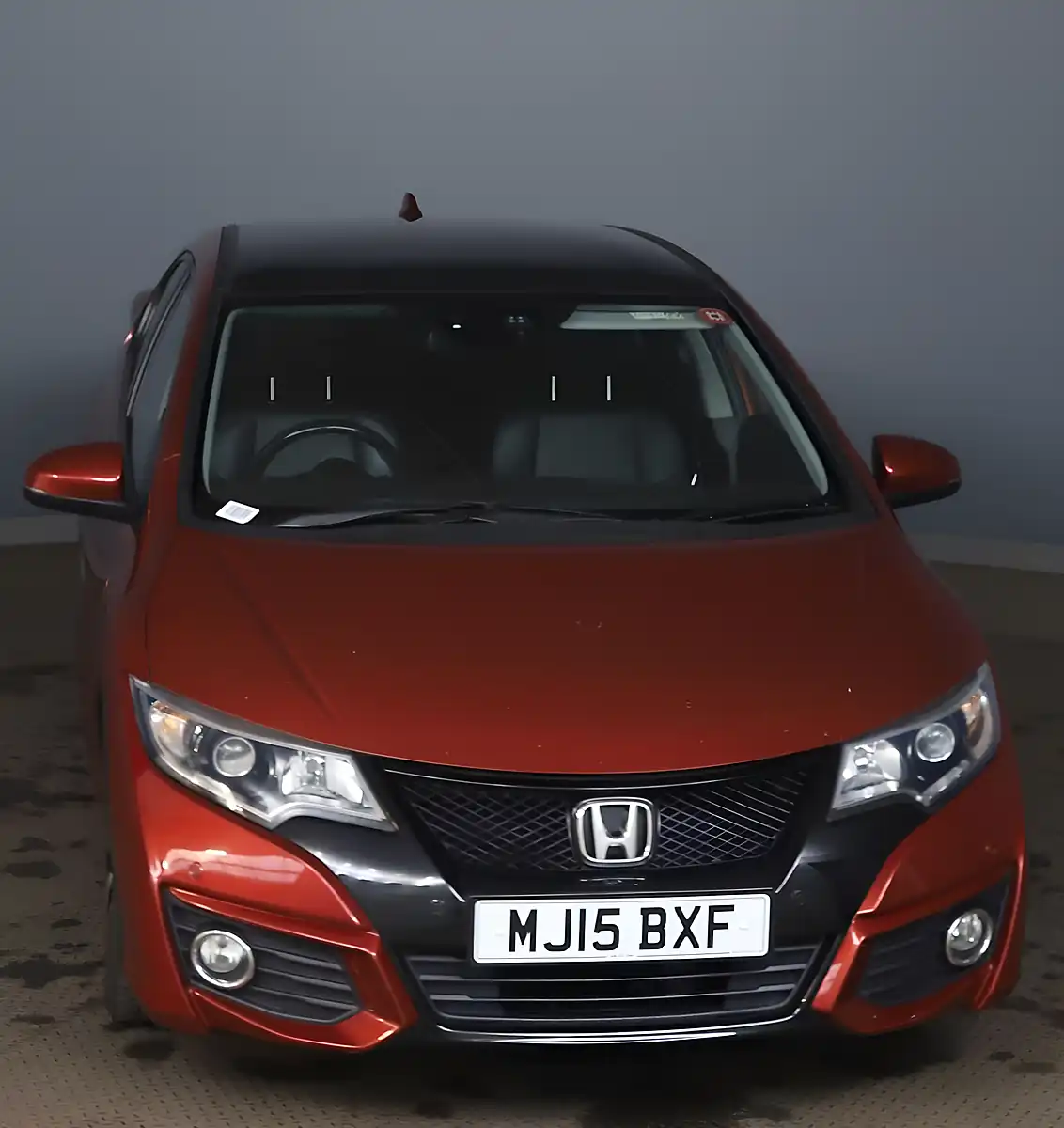 Used 2015 Honda Civic Sr Red - Interior and Exterior details 4